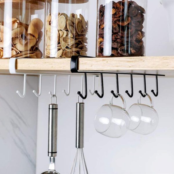 6-Hook Kitchen Hanging Organizer