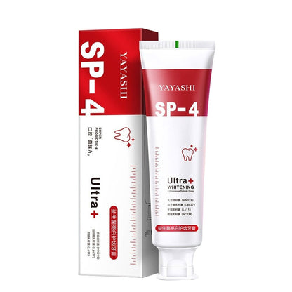 SP-4 ultra Teeth Whitening Toothpaste + Free Nano Toothbrush For Sensitive Gum
