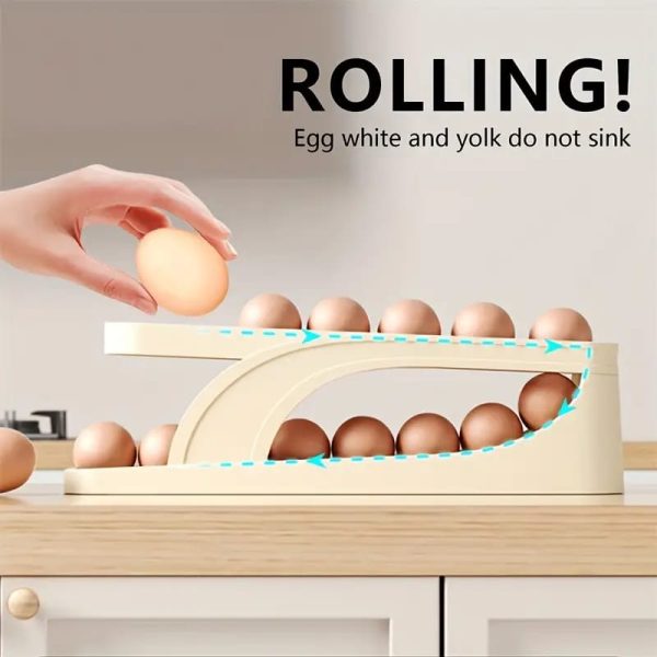 Egg Organizer – Automatic Scrolling Egg Rack