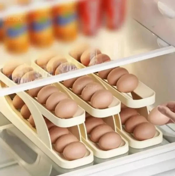 Egg Organizer – Automatic Scrolling Egg Rack