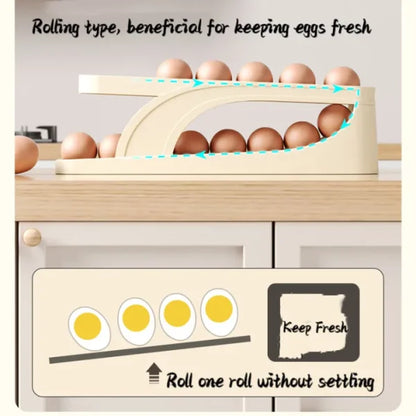 Egg Organizer – Automatic Scrolling Egg Rack