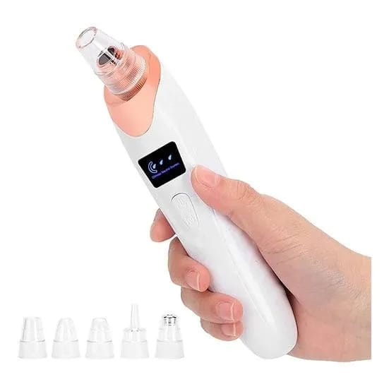 4-in-1 Rechargeable Blackhead Remover: Vacuum, Pore Cleaner, Extractor