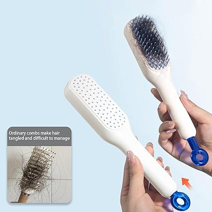 Self-Cleaning Hair Brush