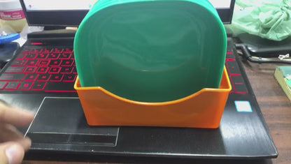 10pcs Plates Set with Holder