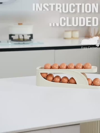 Egg Organizer – Automatic Scrolling Egg Rack