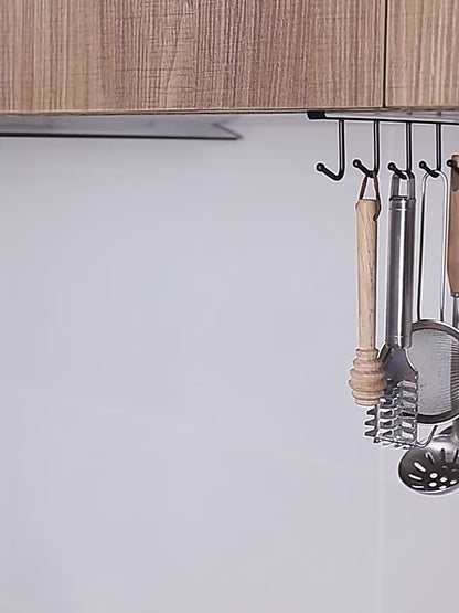 6-Hook Kitchen Hanging Organizer