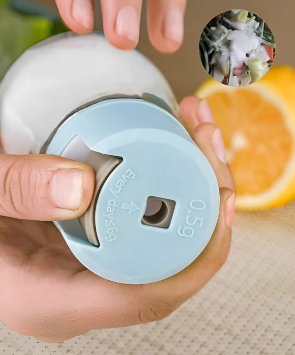 Salt Pepper Glass Jar