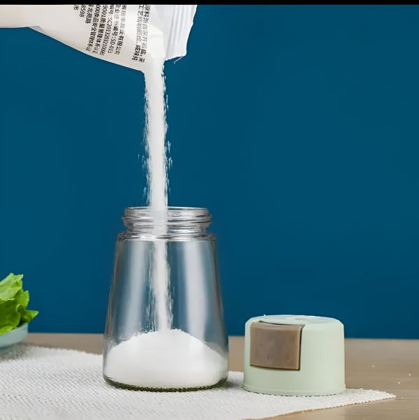 Salt Pepper Glass Jar