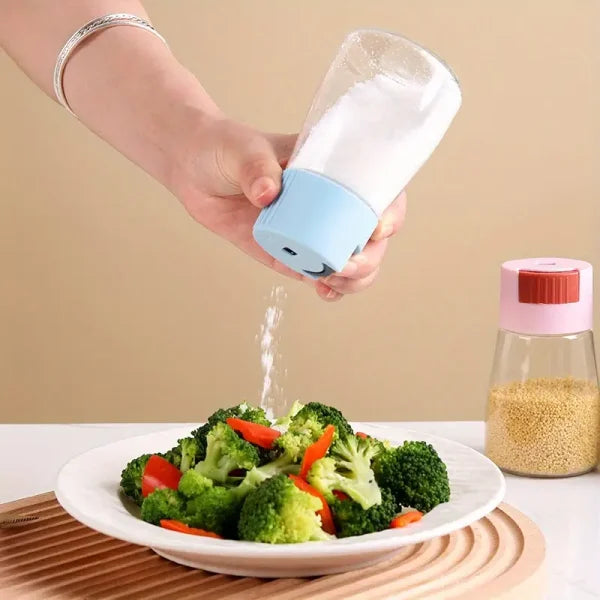 Salt Pepper Glass Jar