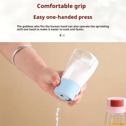 Salt Pepper Glass Jar