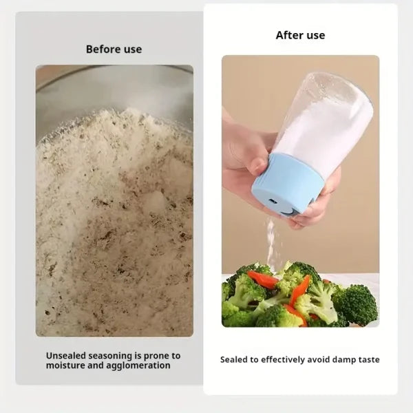 Salt Pepper Glass Jar